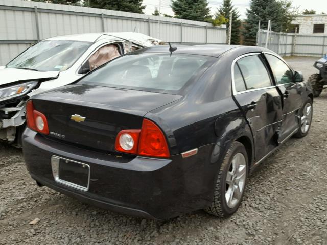 1G1ZC5EBXAF315675 - 2010 CHEVROLET MALIBU 1LT BLACK photo 4