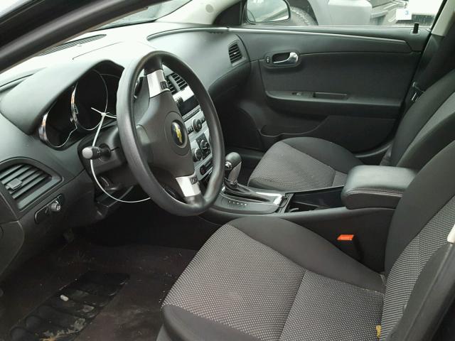 1G1ZC5EBXAF315675 - 2010 CHEVROLET MALIBU 1LT BLACK photo 5