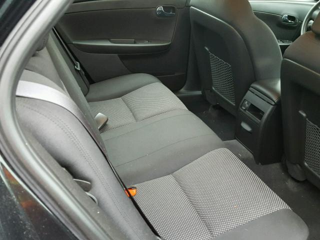 1G1ZC5EBXAF315675 - 2010 CHEVROLET MALIBU 1LT BLACK photo 6