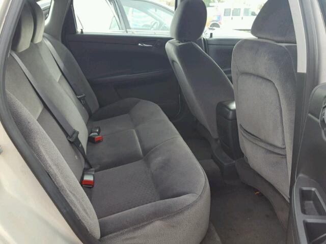 2G1WF5EK1B1172229 - 2011 CHEVROLET IMPALA LS TAN photo 6