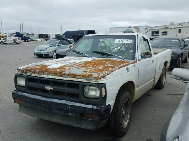 1GCCS14A8P8173941 - 1993 CHEVROLET S TRUCK S1 WHITE photo 2