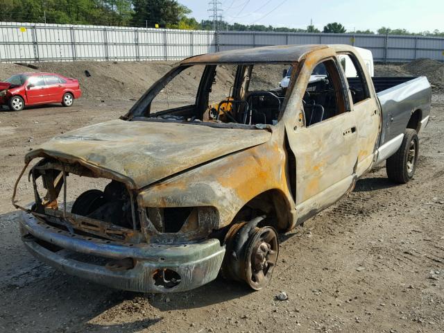 3D7KU28D64G172895 - 2004 DODGE RAM 2500 S გრაფიტი ფოტო 2