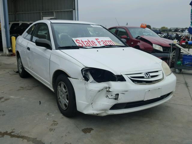 1HGEM22581L015913 - 2001 HONDA CIVIC WHITE photo 1