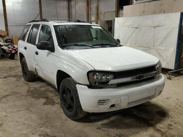 1GNDT13S762242915 - 2006 CHEVROLET TRAILBLAZE WHITE photo 1