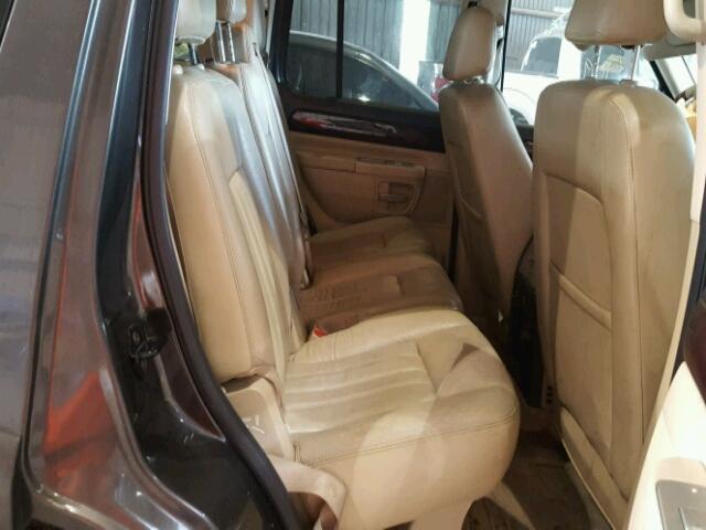 5LMEU68H15ZJ06041 - 2005 LINCOLN AVIATOR 黑色 照片 6