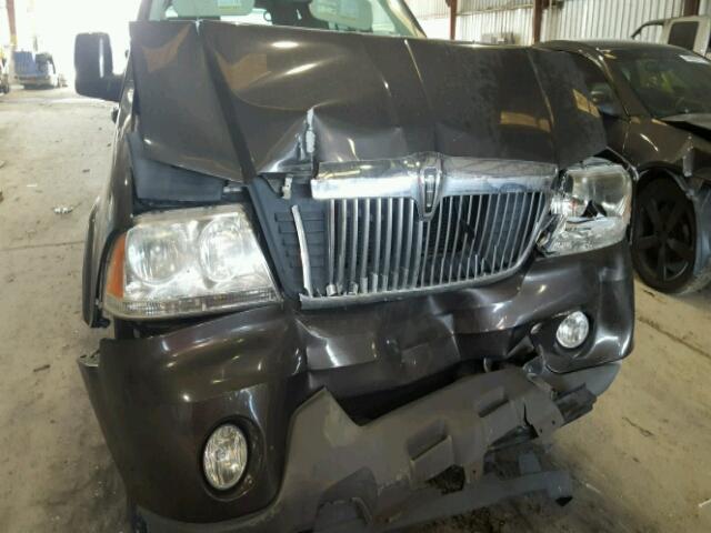 5LMEU68H15ZJ06041 - 2005 LINCOLN AVIATOR 黑色 照片 9