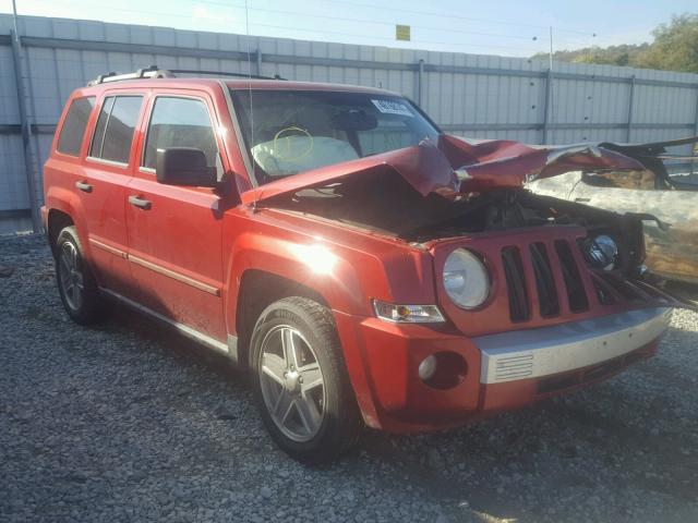 1J8FF48W27D322661 - 2007 JEEP PATRIOT LI RED photo 1