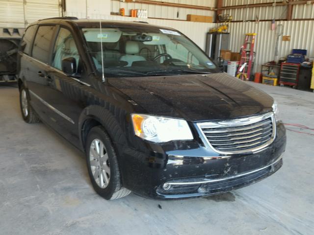 2C4RC1BG4DR775928 - 2013 CHRYSLER TOWN & COU BLACK photo 1