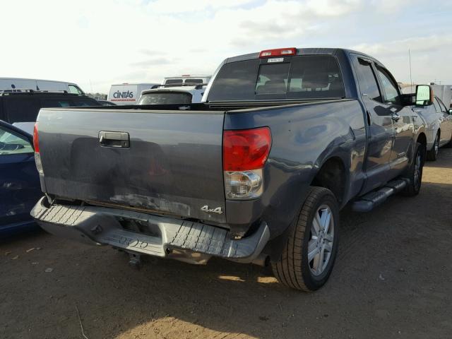 5TBBV58147S454112 - 2007 TOYOTA TUNDRA DOU BLUE photo 4