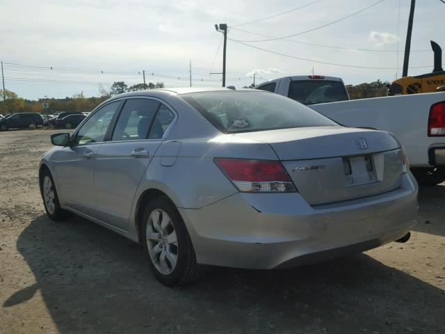 1HGCP26818A026793 - 2008 HONDA ACCORD EXL SILVER photo 3