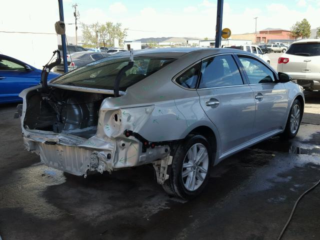 4T1BK1EB4EU120947 - 2014 TOYOTA AVALON SILVER photo 4