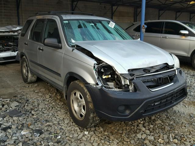 SHSRD68576U406522 - 2006 HONDA CR-V LX SILVER photo 1