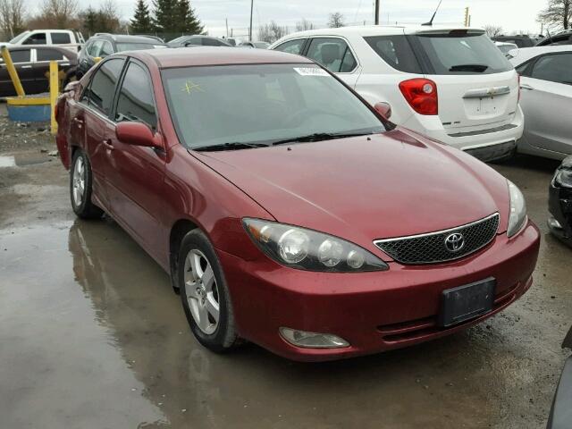 4T1BE32K05U085069 - 2005 TOYOTA CAMRY LE RED photo 1