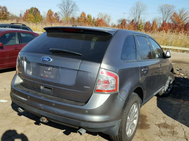 2FMDK3JC5ABB51711 - 2010 FORD EDGE SEL GRAY photo 4