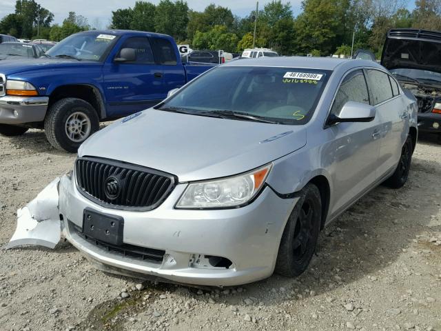 1G4GA5ED9BF391620 - 2011 BUICK LACROSSE C SILVER photo 2