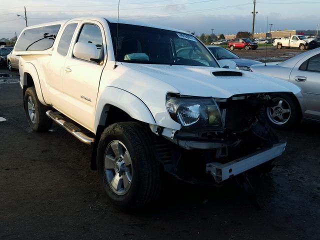 5TEUU4EN7AZ720348 - 2010 TOYOTA TACOMA ACC WHITE photo 1