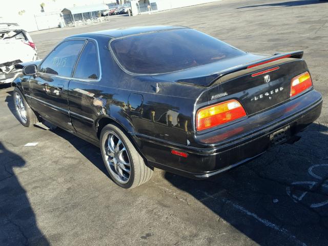 JH4KA827XSC003101 - 1995 ACURA LEGEND LS BLACK photo 3