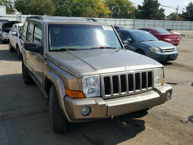 1J8HG48K16C325882 - 2006 JEEP COMMANDER GRAY photo 1