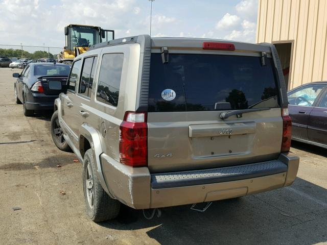 1J8HG48K16C325882 - 2006 JEEP COMMANDER GRAY photo 3