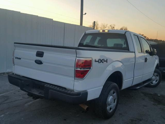 1FTPX14V09FB24995 - 2009 FORD F150 SUPER WHITE photo 4