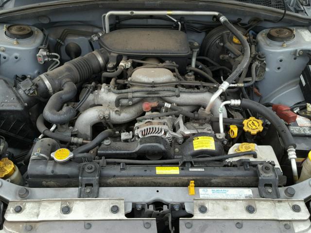 JF1SG65676H736728 - 2006 SUBARU FORESTER 2 SILVER photo 7