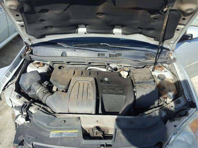 1G1AL55F167645495 - 2006 CHEVROLET COBALT LT SILVER photo 7