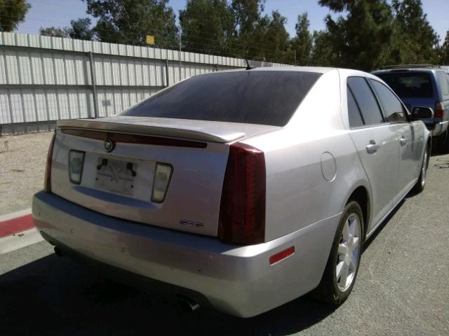 1G6DW677760100520 - 2006 CADILLAC STS SILVER photo 4