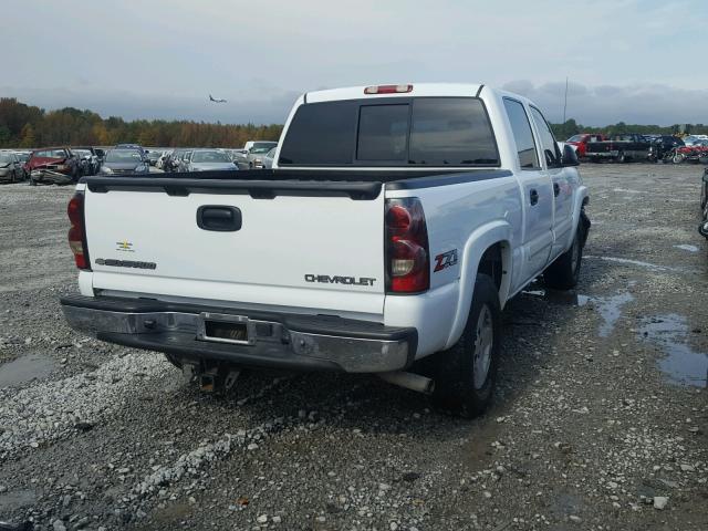 2GCEK13T351128465 - 2005 CHEVROLET SILVERADO WHITE photo 4