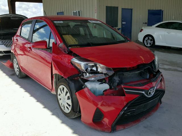 VNKKTUD32GA062572 - 2016 TOYOTA YARIS L RED photo 1