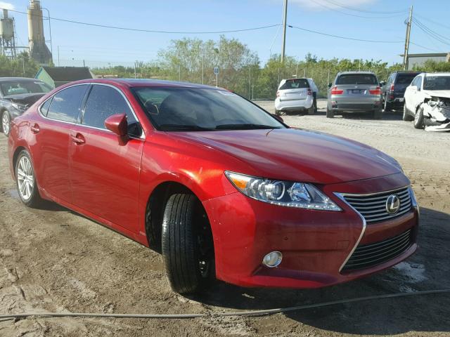 JTHBK1GG8F2207890 - 2015 LEXUS ES 350 RED photo 1