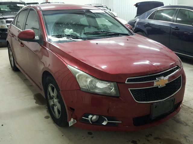 1G1PF5SCXC7339516 - 2012 CHEVROLET CRUZE RED photo 1