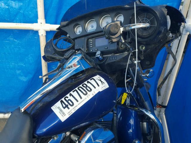 1HD1KBM30FB603377 - 2015 HARLEY-DAVIDSON FLHX STREE BLUE photo 5