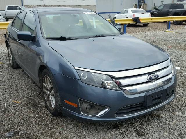 3FAHP0JA0CR134328 - 2012 FORD FUSION SEL TEAL photo 1