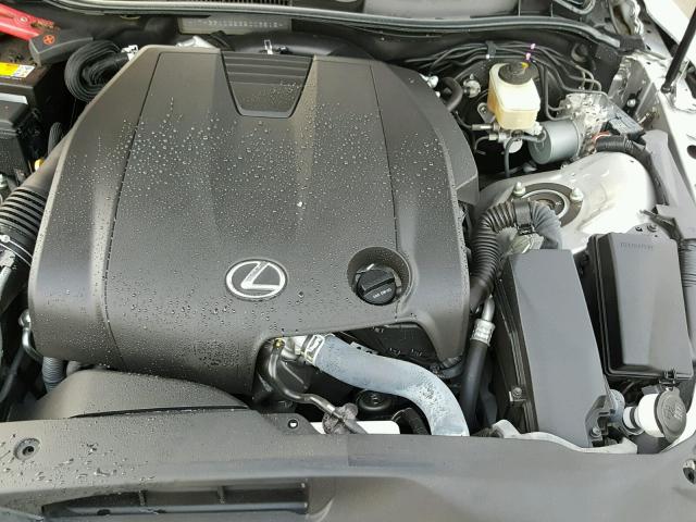 JTHBF1D25E5003512 - 2014 LEXUS IS 250 SILVER photo 7