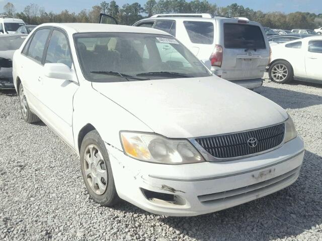 4T1BF28B61U139757 - 2001 TOYOTA AVALON XL WHITE photo 1