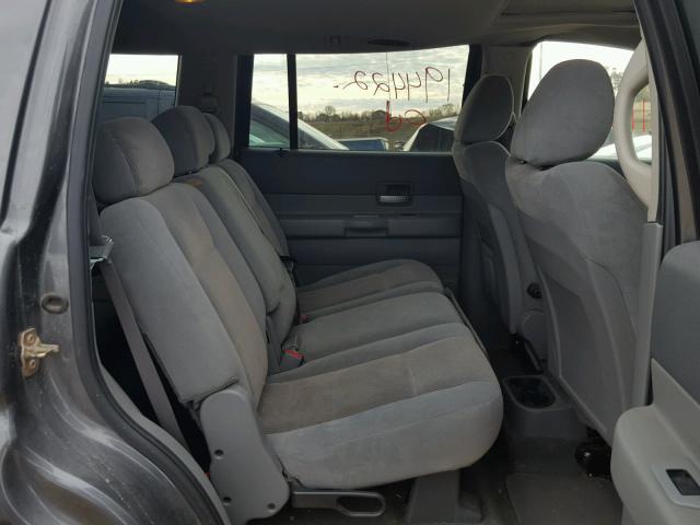 1D4HB48D24F158244 - 2004 DODGE DURANGO SL GRAY photo 6