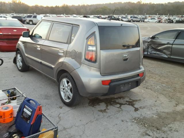 KNDJT2A22A7062371 - 2010 KIA SOUL + TAN photo 3