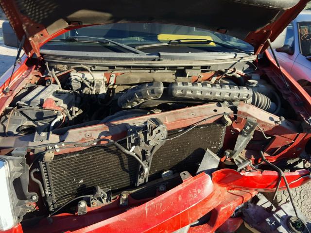 1FTPW14545KE38024 - 2005 FORD F150 SUPER RED photo 7