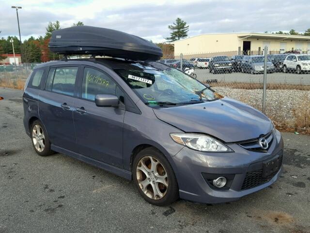 JM1CR2W31A0383447 - 2010 MAZDA 5 GRAY photo 1