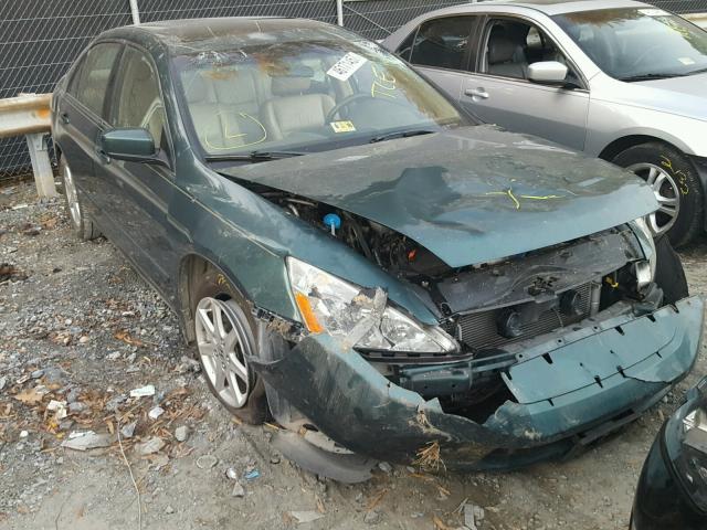 1HGCM66533A023750 - 2003 HONDA ACCORD EX GREEN photo 1