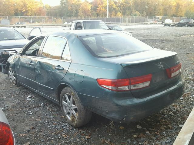 1HGCM66533A023750 - 2003 HONDA ACCORD EX GREEN photo 3