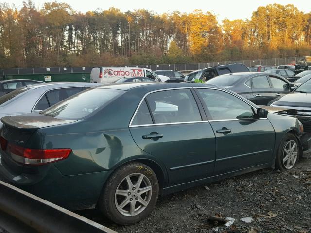 1HGCM66533A023750 - 2003 HONDA ACCORD EX GREEN photo 4