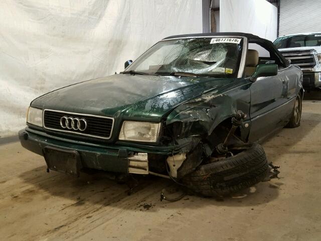 WAUAA88GXVN003433 - 1997 AUDI CABRIOLET GREEN photo 2