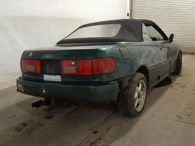 WAUAA88GXVN003433 - 1997 AUDI CABRIOLET GREEN photo 4