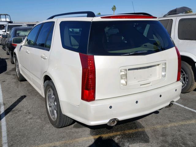 1GYDE63A840125841 - 2004 CADILLAC SRX WHITE photo 3