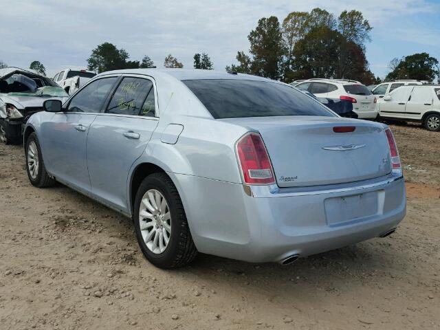 2C3CCAAG9DH713300 - 2013 CHRYSLER 300 SILVER photo 3