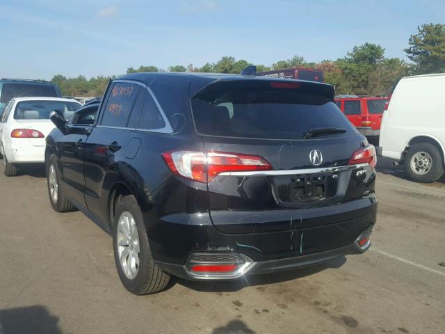 5J8TB4H5XHL005717 - 2017 ACURA RDX TECHNO BLACK photo 3