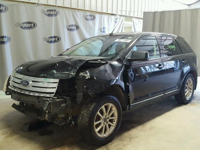 2FMDK38C79BA35489 - 2009 FORD EDGE BLACK photo 2