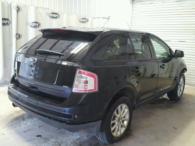 2FMDK38C79BA35489 - 2009 FORD EDGE BLACK photo 4