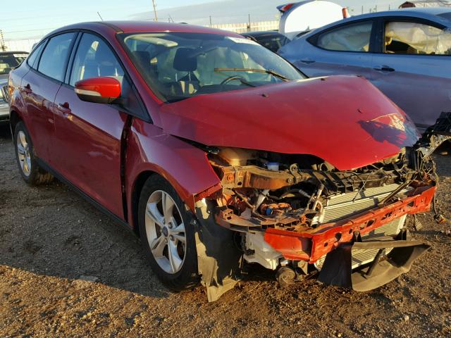 1FAHP3F2XCL289552 - 2012 FORD FOCUS SE RED photo 1